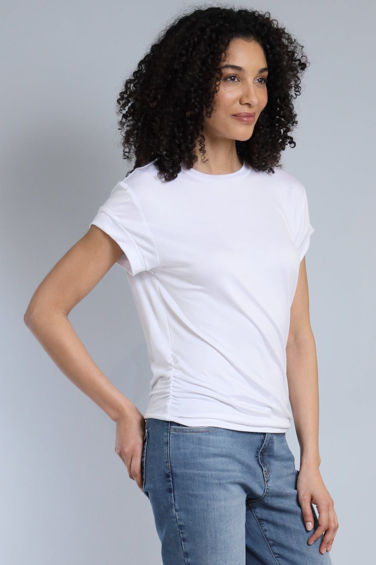 Rouched Sides Tee