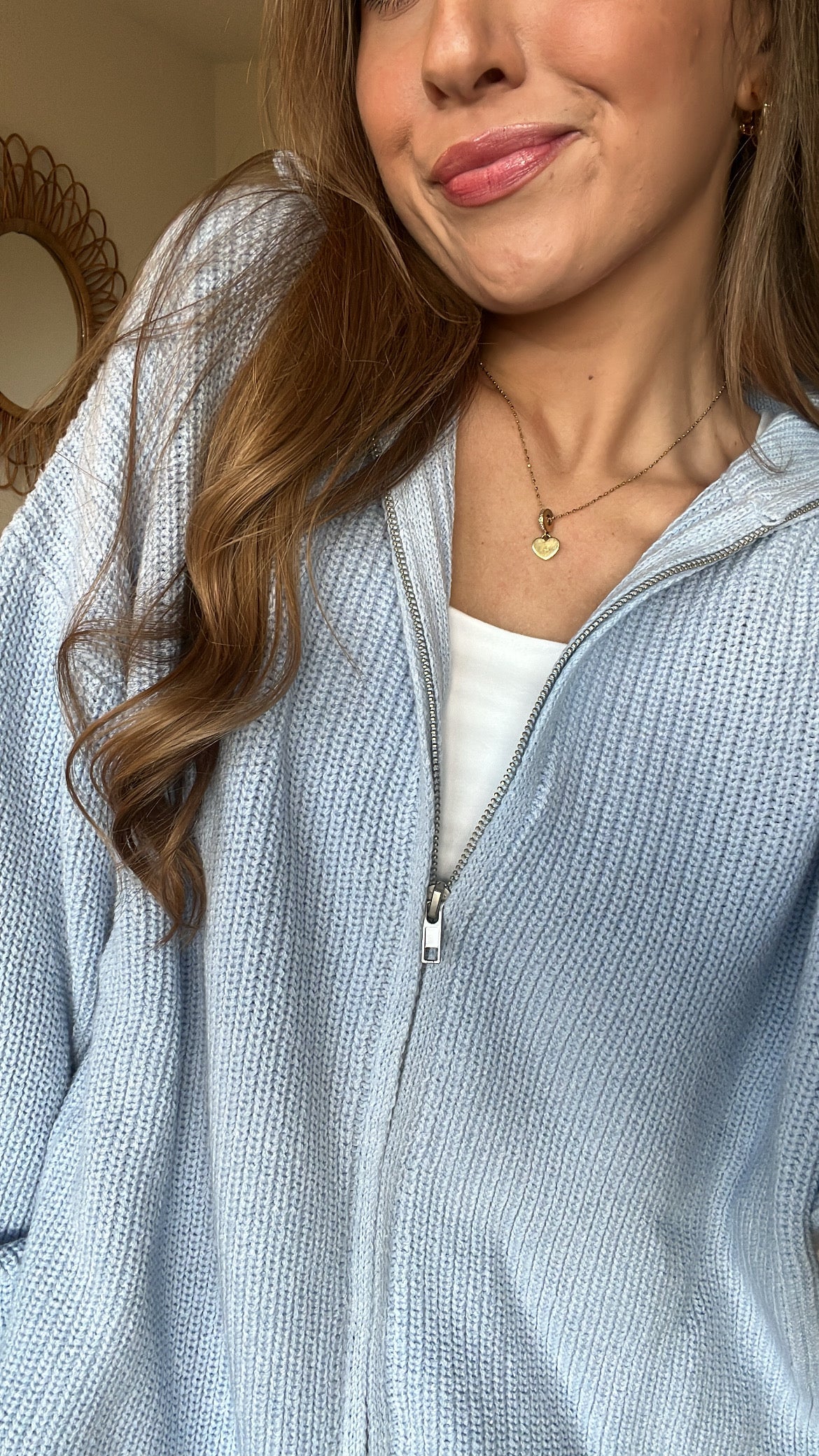 LULANI ZIP UP CARDIGAN