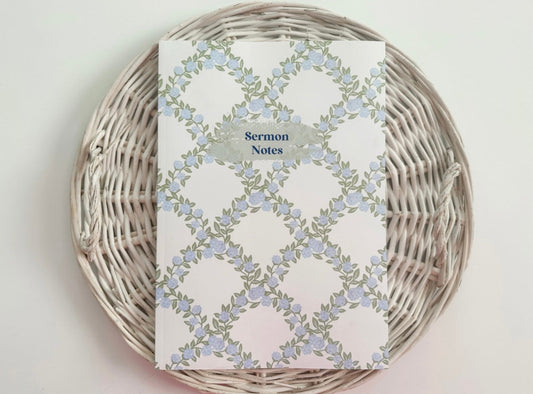 SERMON NOTEBOOK - FLORAL