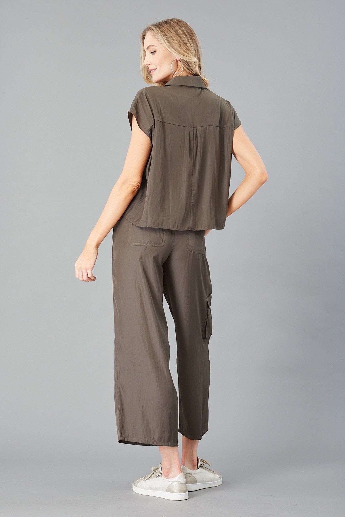 Boxy V-Neck Top