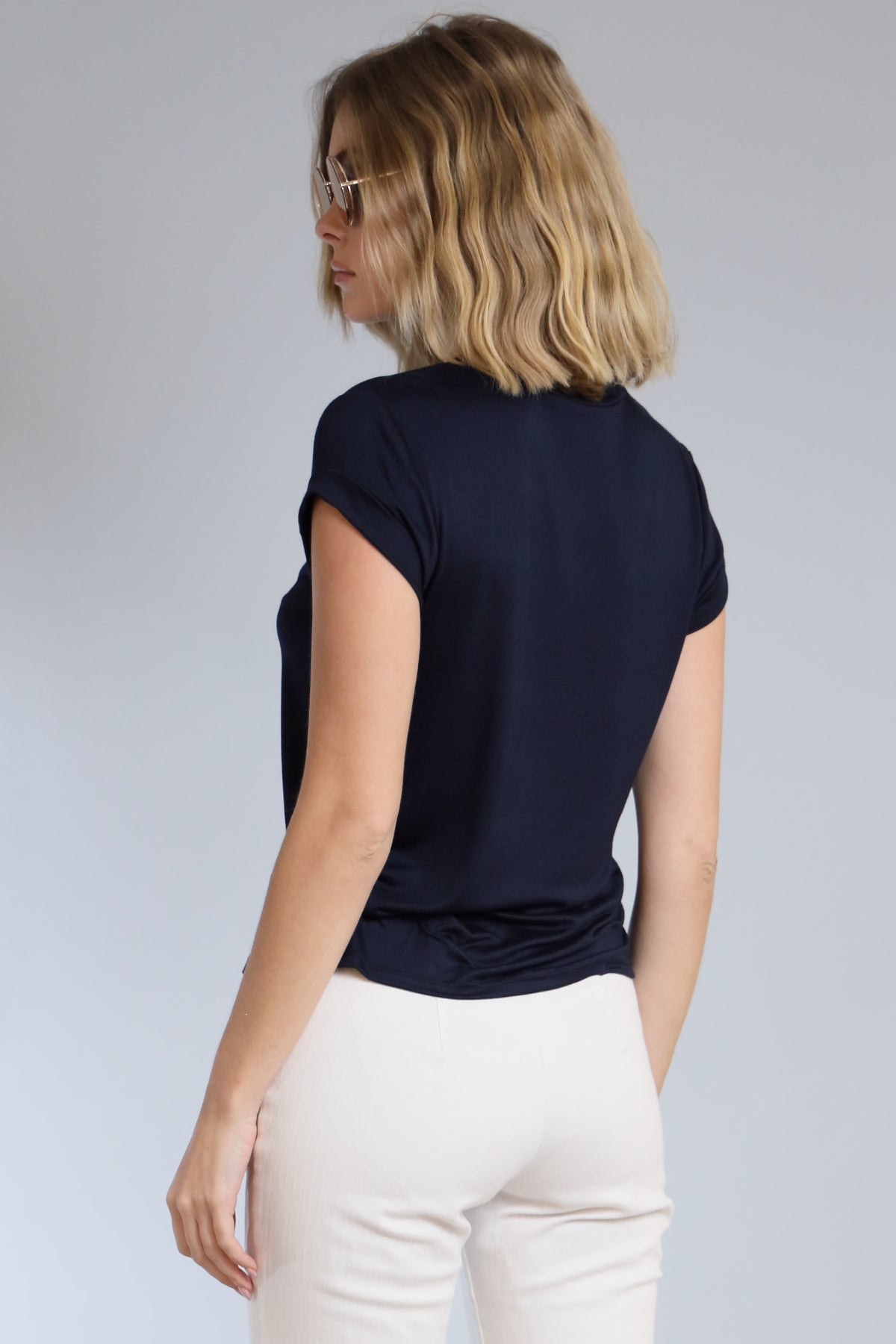 Rouched Sides Tee