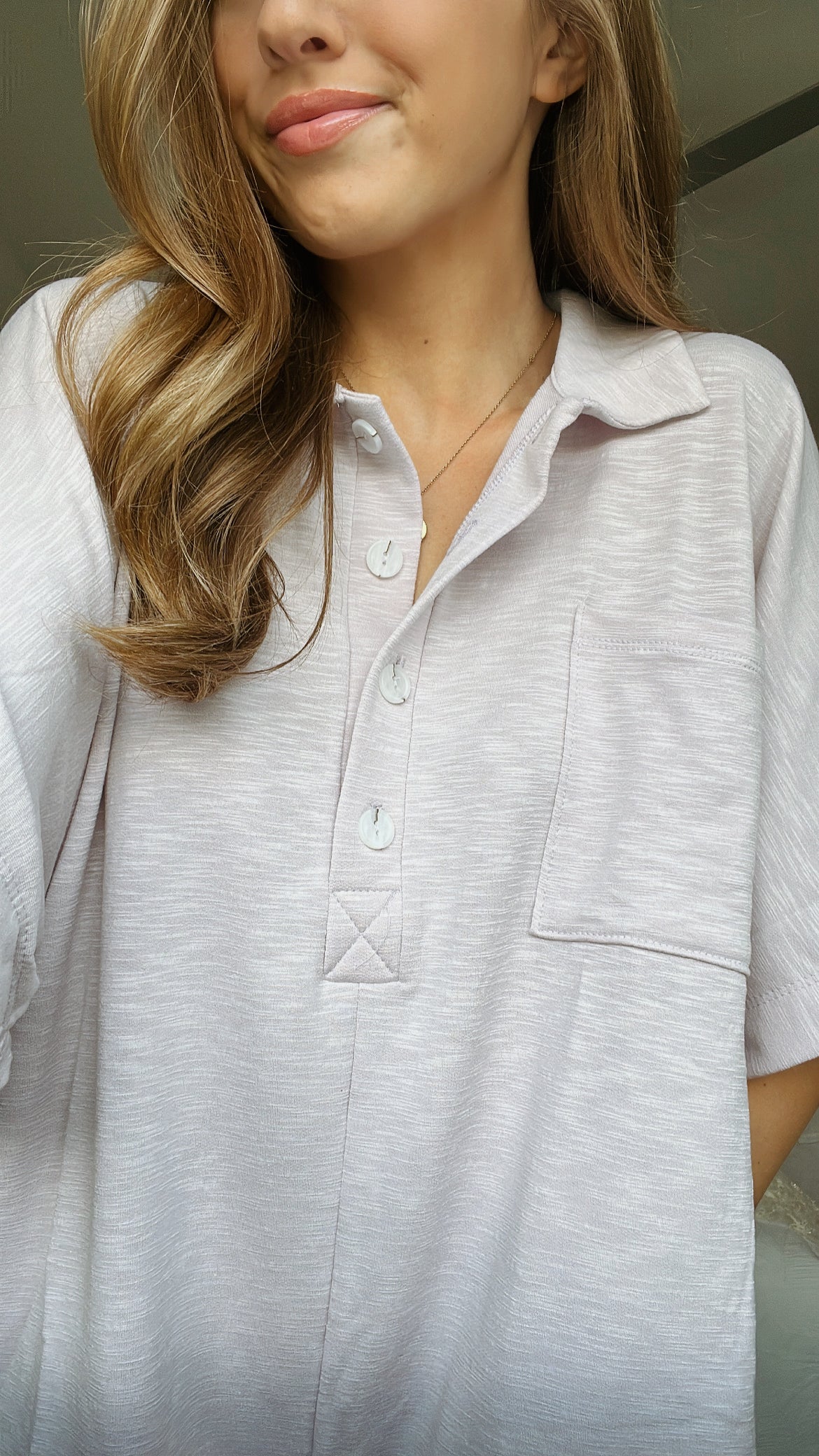 LAVENDER RELAXED ROMPER