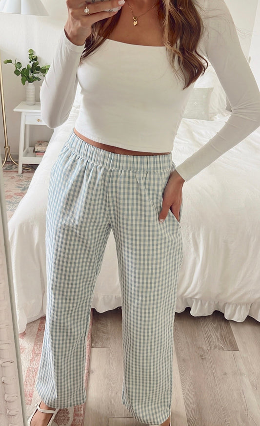 CAMI BOXER PANTS - BLUE